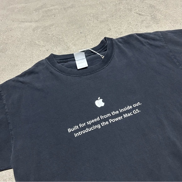 2000s Apple G5 "Built for speed" Vintage Promo Tee - Picture 3 of 6